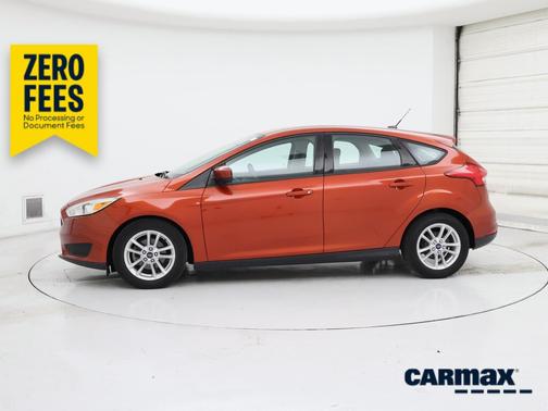 Red 2018 Ford Focus SE