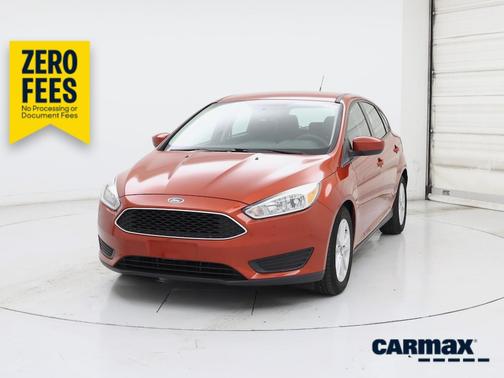 Red 2018 Ford Focus SE