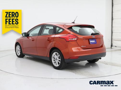 Red 2018 Ford Focus SE