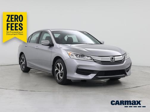 Silver 2016 Honda Accord LX
