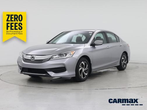 Silver 2016 Honda Accord LX