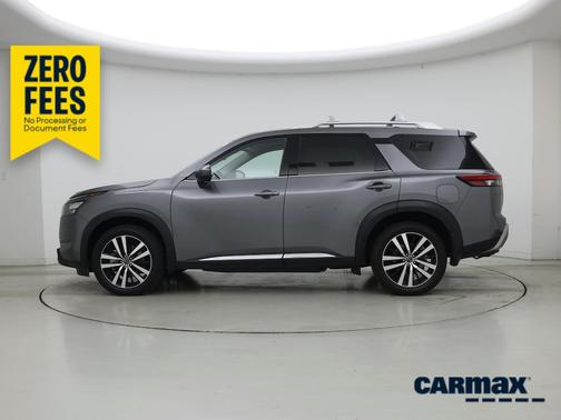 Gray 2025 Nissan Pathfinder Platinum