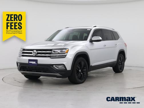 Silver 2019 Volkswagen Atlas SEL Premium