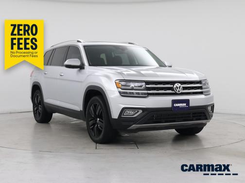 Silver 2019 Volkswagen Atlas SEL Premium