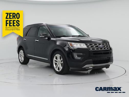 Black 2016 Ford Explorer Limited