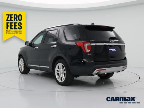 Black 2016 Ford Explorer Limited