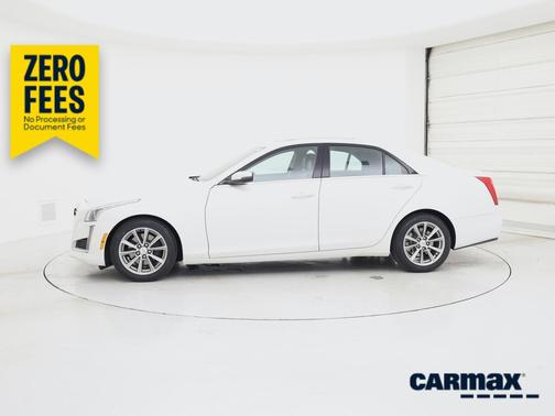 White 2019 Cadillac CTS Luxury