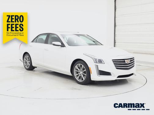 White 2019 Cadillac CTS Luxury