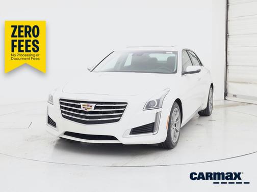White 2019 Cadillac CTS Luxury