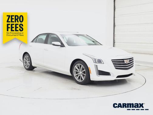 White 2019 Cadillac CTS Luxury