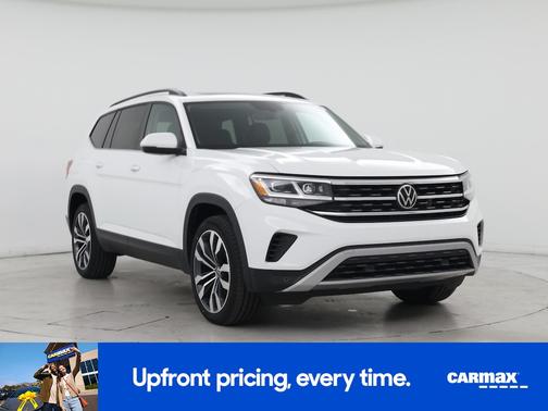White 2022 Volkswagen Atlas SE w/Tech