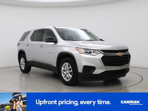 Silver 2021 Chevrolet Traverse LS