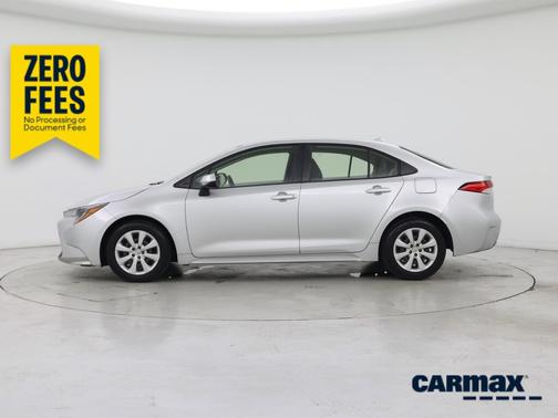 Silver 2021 Toyota Corolla LE