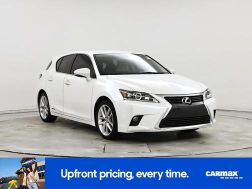 White 2016 Lexus CT 200h