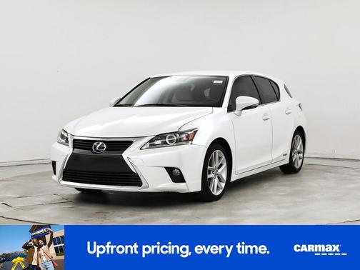 White 2016 Lexus CT 200h