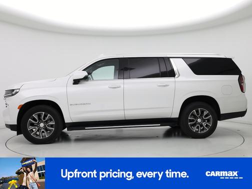 White 2022 Chevrolet Suburban LT
