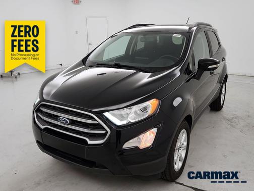 Black 2020 Ford EcoSport SE