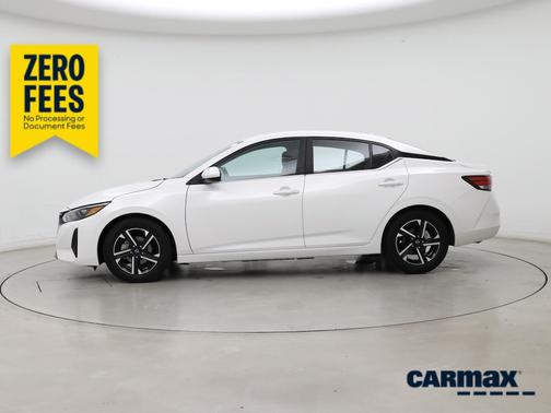 White 2024 Nissan Sentra SV