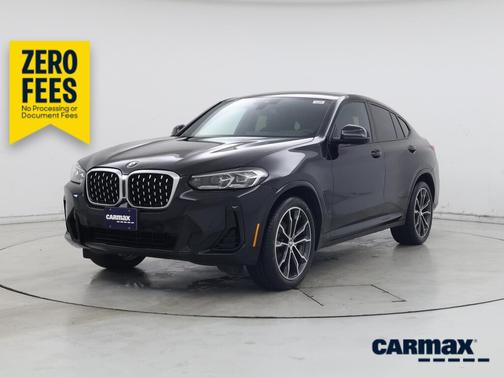 Black 2022 BMW X4 XDrive30i