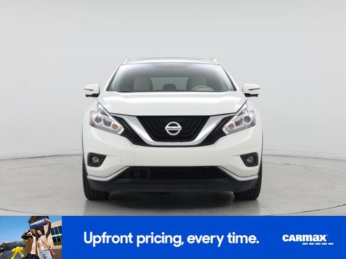 White 2017 Nissan Murano Platinum