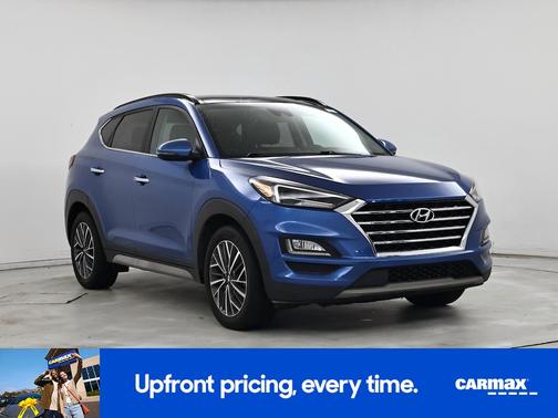 Blue 2021 Hyundai TUCSON Limited