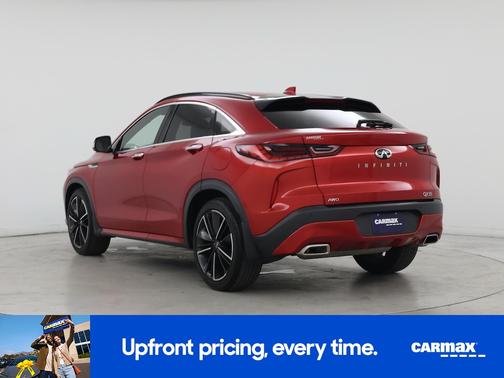 Red 2022 INFINITI QX55 Essential