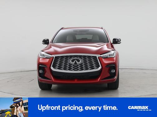 Red 2022 INFINITI QX55 Essential
