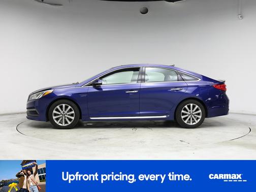 Blue 2016 Hyundai SONATA Limited