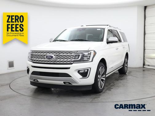 White 2021 Ford Expedition Max Platinum