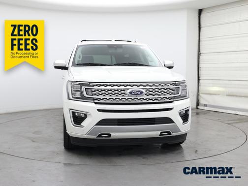 White 2021 Ford Expedition Max Platinum