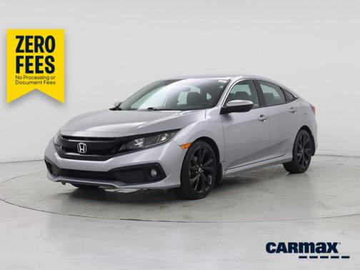 Gray 2019 Honda Civic Sport