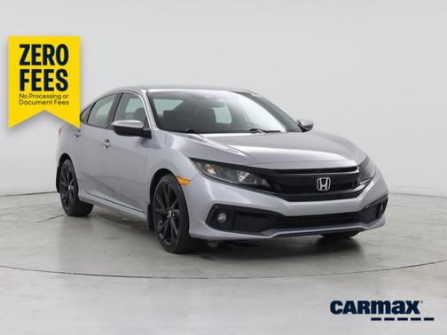Gray 2019 Honda Civic Sport