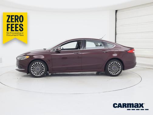 Burgundy 2018 Ford Fusion SE