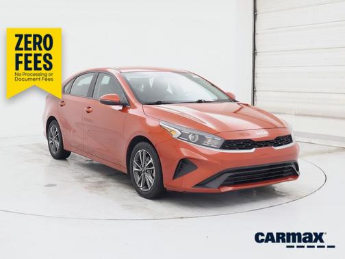 Red 2022 Kia Forte FE