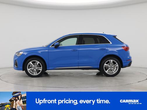 Blue 2022 Audi Q3 S-Line Premium Plus