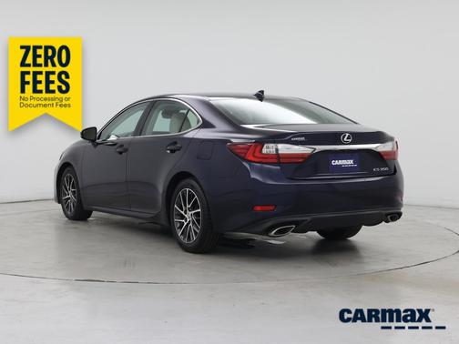 Blue 2017 Lexus ES 350