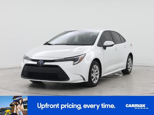 White 2024 Toyota Corolla Hybrid LE