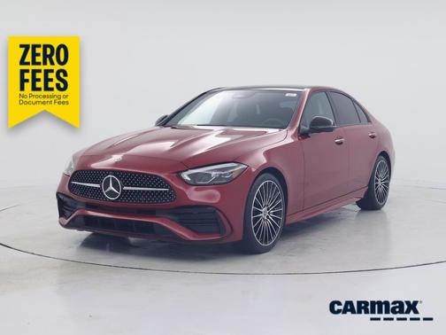 Red 2024 Mercedes-Benz C-Class