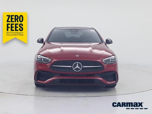 Red 2024 Mercedes-Benz C-Class