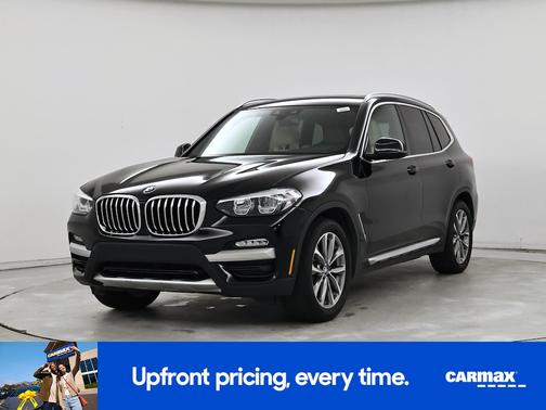 Black 2019 BMW X3 sDrive30i