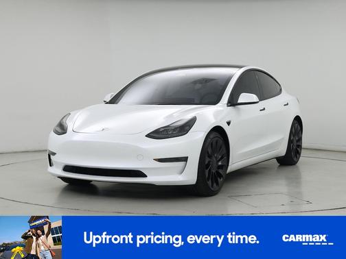 White 2023 Tesla Model 3 Performance