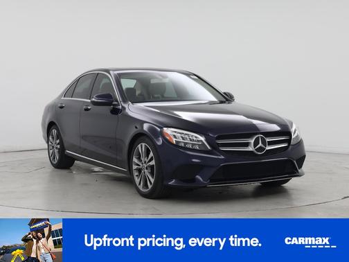 Blue 2019 Mercedes-Benz C-Class