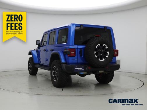 Blue 2024 Jeep Wrangler 4xe Rubicon X