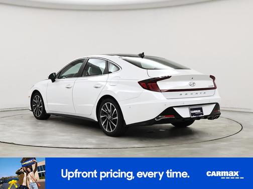 White 2023 Hyundai SONATA Limited