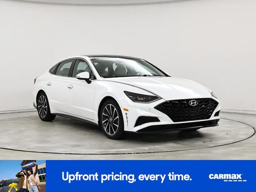 White 2023 Hyundai SONATA Limited