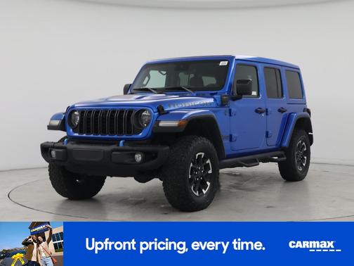 Blue 2024 Jeep Wrangler 4xe Rubicon X