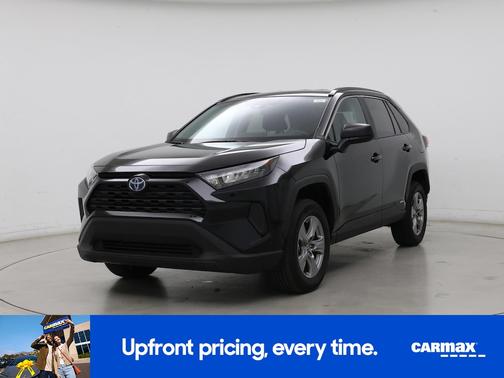 Black 2022 Toyota RAV4 Hybrid LE
