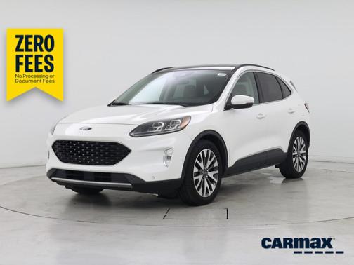 White 2020 Ford Escape Titanium