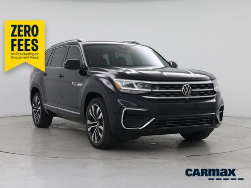 Black 2022 Volkswagen Atlas SEL Premium R-Line
