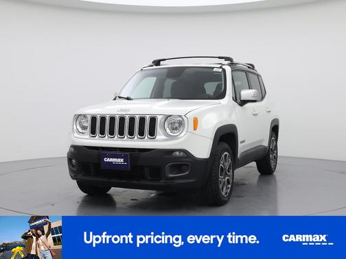 White 2015 Jeep Renegade Limited